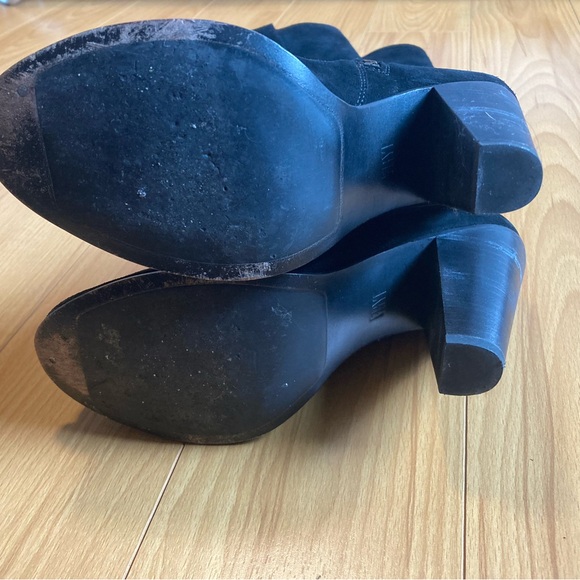 Frye black suede boots, 7.5 - Picture 2 of 4